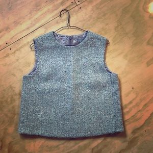 COS Tweed Sleeveless Top